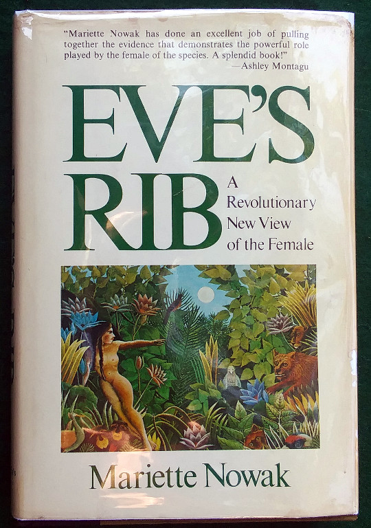Image for EVE'S RIB: A REVOLUTIONARY NEW VIEW OF FEMALE SEX ROLES
